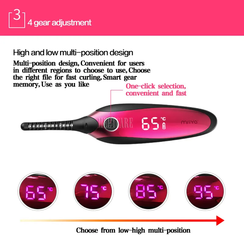 Smart beauty, электрическое USB зарядное устройство, портативное, с подогревом, для завивки ресниц, для завивки, длиннее, толще, для глажки ресниц, устройство для красоты, подарок