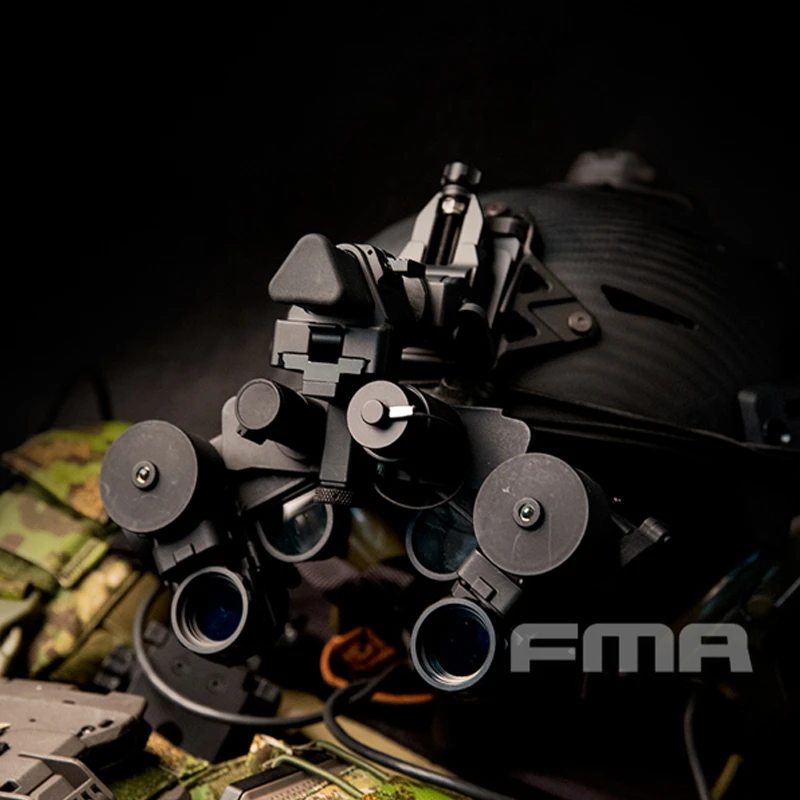 FMA AN/PVS21 LPNVG DUMMY Airsoft Paintball hunting helmet accessoies with Light Function Version TB1300