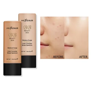 

Cover Dark Circles Freckles Acne Matte Concealer Women Moisturizing Oil Control Liquid Foundation Face Skin Base Sunscreen TSLM1