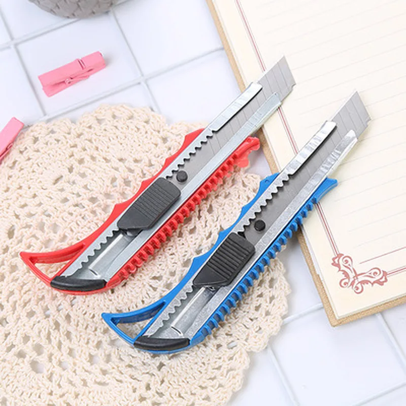 Cuchillo de gran utilidad para estudiantes y niños, cortador de papel hecho a mano de alta calidad, papel tapiz de acero inoxidable, herramienta de papel tapiz, cuchillo para regalos