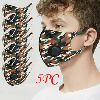 

Unisex Windproof Face Mask Breathable Face Shield Reusable Cloth Mouth Mask Washable Face Shield mondmaskers mascarilla lavable