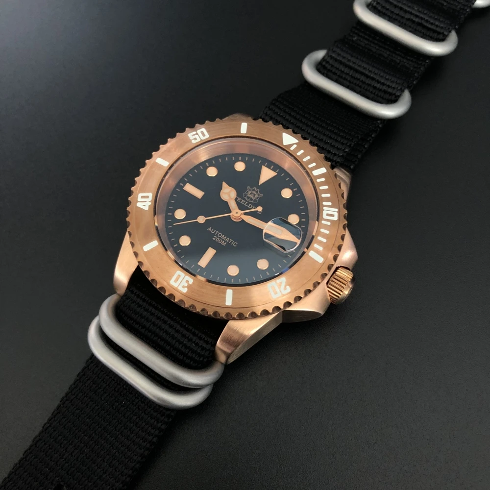 Steeldive 1988S Tuna 300 м часы для дайвинга автоматические стальные нержавеющие