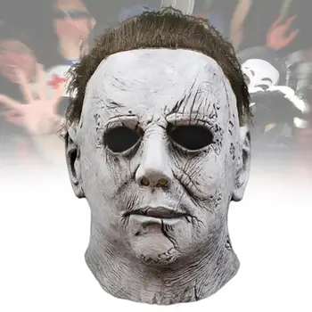 

Halloween Mask Moonlight Panicking Funny Latex Mask Terror Masks Cosplay Joker Murderer
