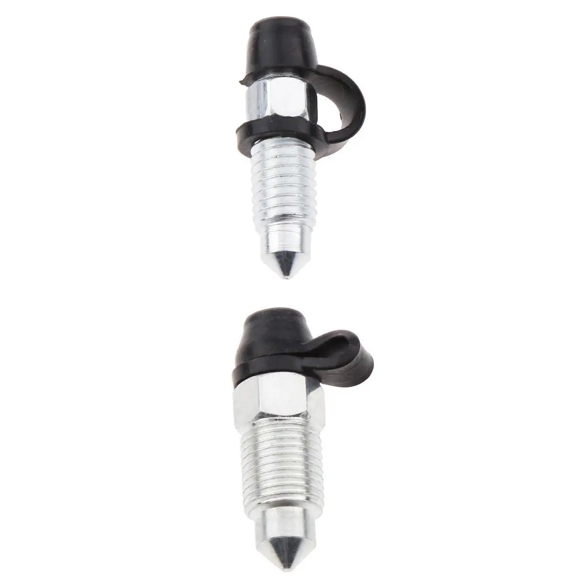 M8 X 1.25mm M10 x1mm Motorcycle Brake Bleeder Nipple Caliper Bleed Screws