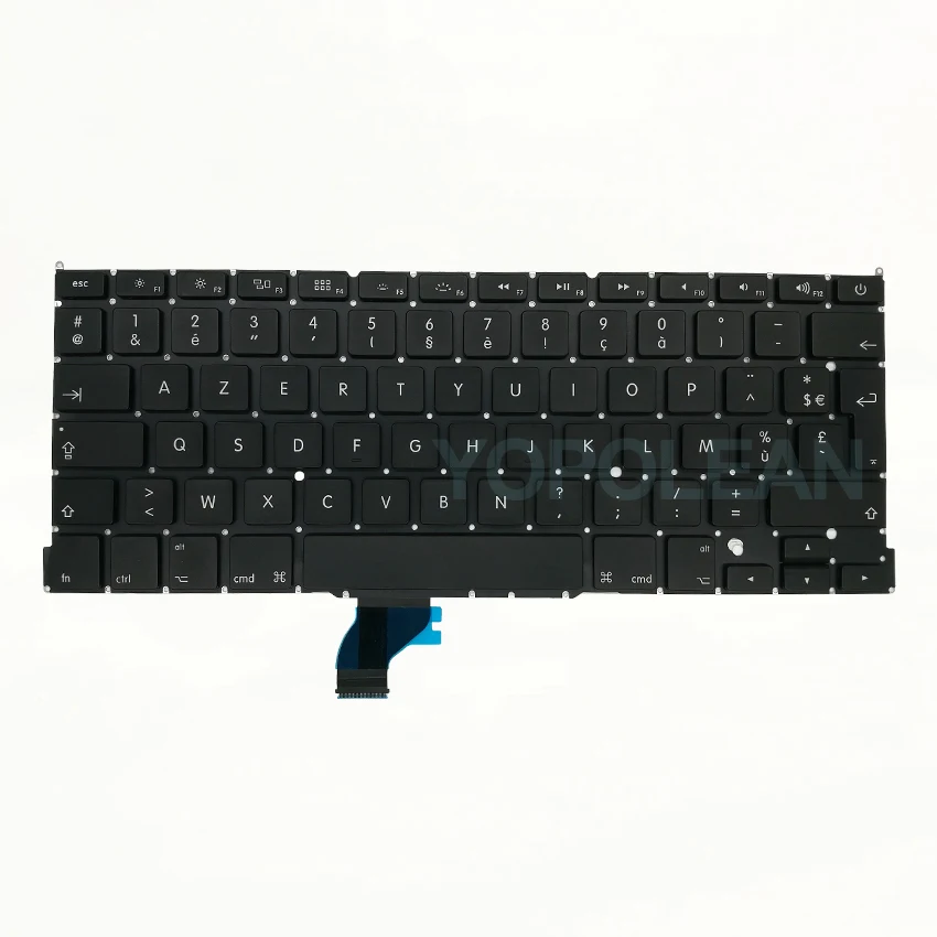 5 PCS New France French Keyboard For Macbook Pro Retina 13" A1502 2013 Years