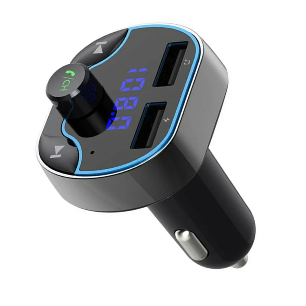 Авто Bluetooth FM передатчик Hands Free MP3 плеер адаптер USB зарядное устройство Колыбель радио электронные аксессуары стерео