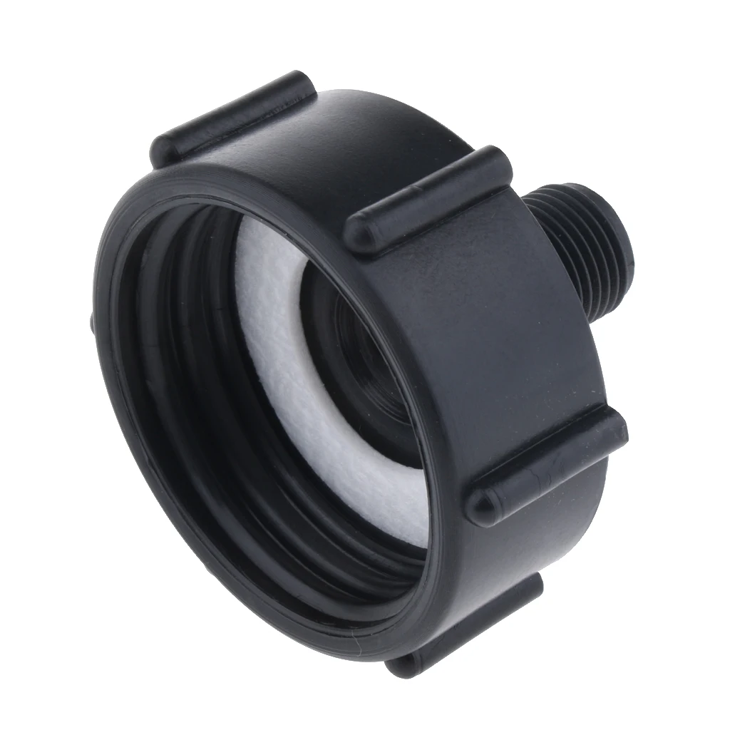 2 inch IBC Tote Tank Valve Adapter DN50 for 3/4 inch 25mm Thread Hose Pipe, Thickened, Long Lasting