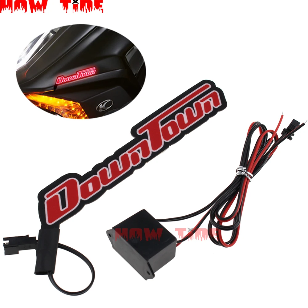 

Suitable for KYMCO downtown DT 200i 300i 350i 125 200 250 350 motorcycle shaping kit body side sticker badge cold light