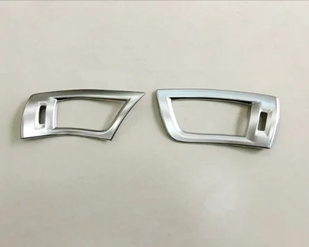 1 LEFT DRIVE 2PCS Автомобильные аксессуары для Toyota Alphard/Vellfire AH30- ABS приборной панели кондиционера на выходе Вентиляционное покрытие отделка матовая - Цвет: 1 LEFT DRIVE 2PCS