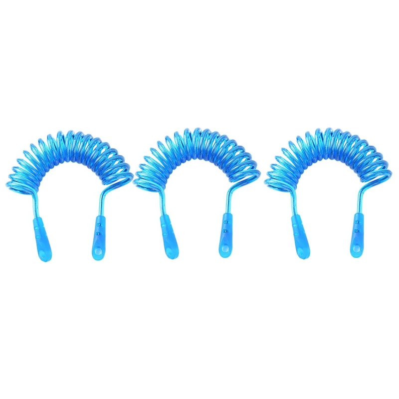 

3Pc 2.5M Anti-Lost Children Tow Rope Belt Spring Security Baby Wrist Strap Safety-Rope Gear Tool