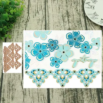

Metal cutting dies kaleidoscope tile cut die mold decoration Scrapbook paper craft knife mould blade punch stencils die