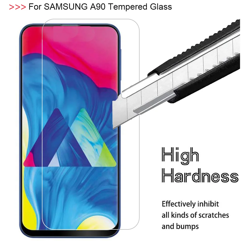 9H 2.5D стекло для SAMSUNG Galaxy A90 A80 мобильный телефон закаленное стекло для SAMSUNG Galaxy A80 A90 гарантия Защитная пленка для экрана