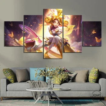 

League of Legends HD Game Poster Hanging Neeko The Curious Chameleon The Bedroom Wall Charts Decorative Picture