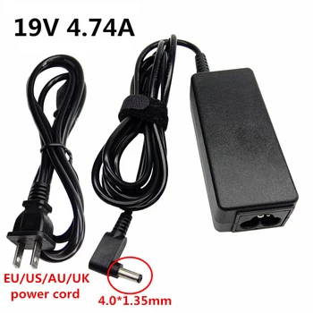 

19V 4.74A 4.0*1.35mm AC Notebook Adapter Laptop Power Supply Adapter Charging Device For Laptop asus Universal EU US UK AU plug