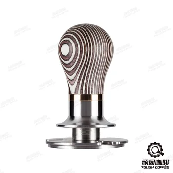 

espresso calibrated coffee tamper with steady pressure anti pressure deviation design Adjustable depth design58.35mm