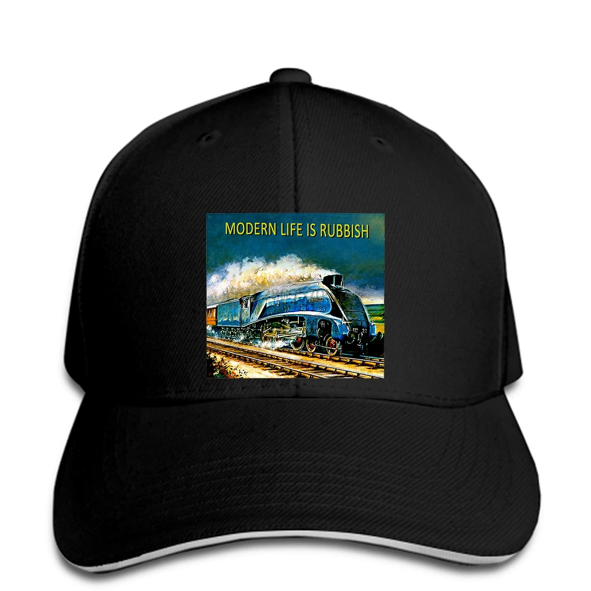 Винтажные 1993 размытие современной жизни является мусор Бейсбол кепки Британский поп b Перепечатка snapback шляпа с остроконечным