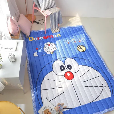 Детский Блестящий утолщенный детский игровой коврик 145x195 см, нескользящий ковер татами для гостиной, детской спальни, одеяло, большие коврики