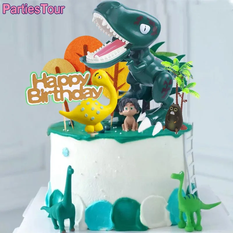 20pcs Children Dinosaur Action Figure Kids Party Cake Topper Toy Play Figurine 