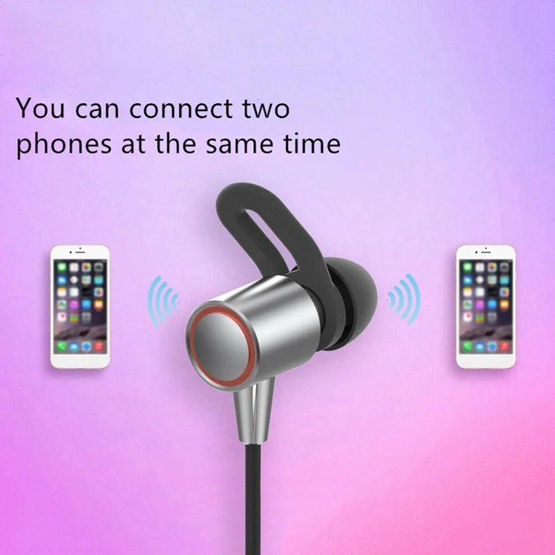 S60 Bluetooth наушники BT наушники Sweatproof гарнитура стерео звук провод управления для наушников