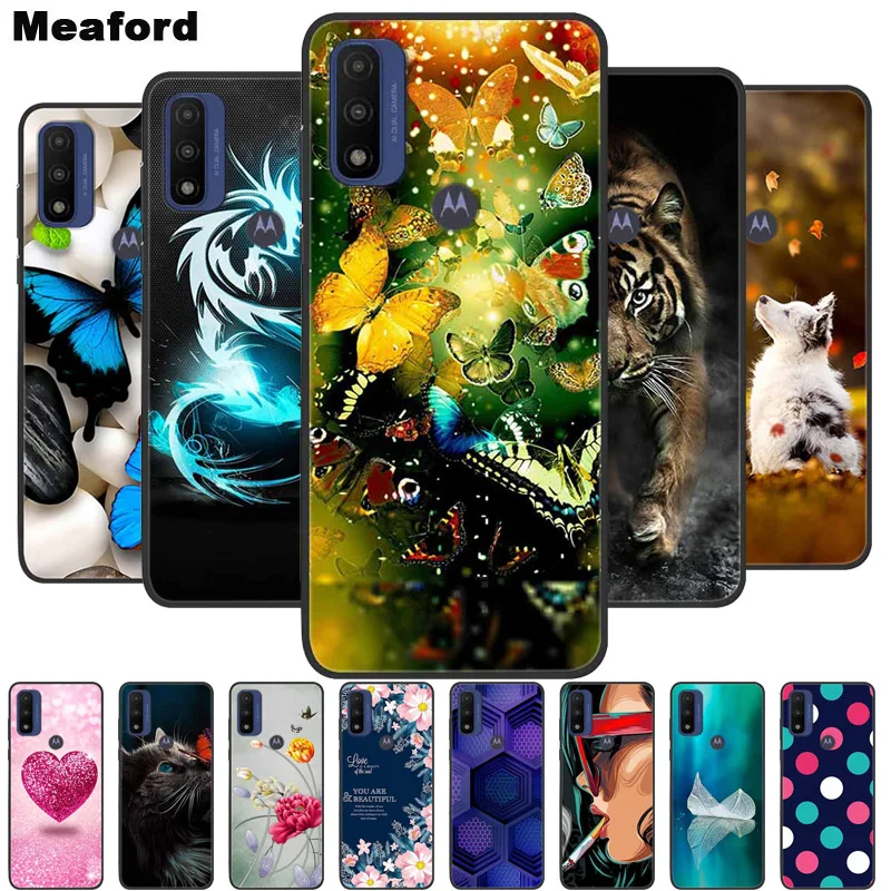 For Motorola Moto G Pure Case Soft Silicone Lovely Cartoon Case For Moto G Pure Back Cover for Motorola GPure 2021 Phone Funda meizu phone case with stones craft