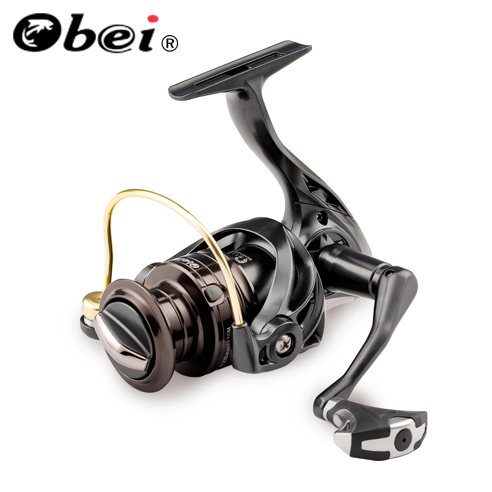 Hot Products! Obei Classic S1 5.0:1 6.2:1 Fishing Reel 2000H 5+1 Bearing Freshwater  Max Drag 8KG Carp Fishing Reel for Bass Winter Tackles