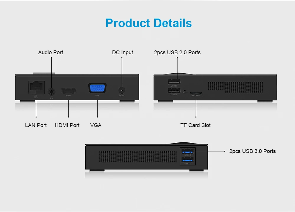 Мини-ПК MOREFINE M5 J3455 Win10 Intel Celeron J3455 cpu двухдиапазонный WiFi BT4.0 1000 Мбит/с HDMI двухдисплейный видеоадаптер мини-компьютер