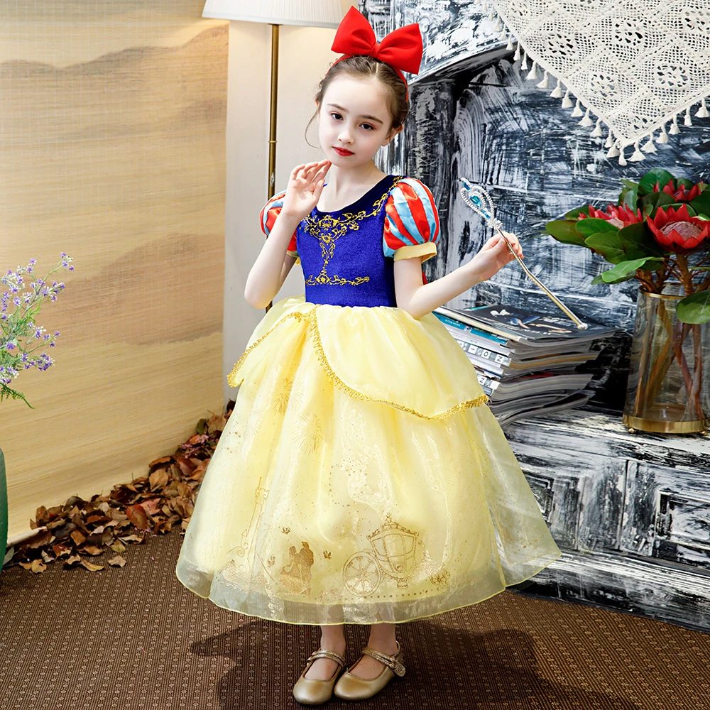 Vestido Blancanieves para niñas vestido de princesa de graduación regalos  para bebés ropa de fiesta|Disfraces para niñas| - AliExpress
