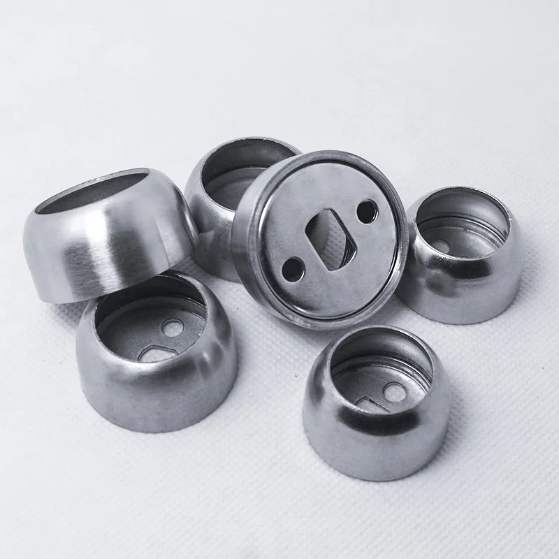 Stainless Steel 1610 Flange Base Silver Towel Tube Socket Clothes-hanging Tube Seat Rod Accessories