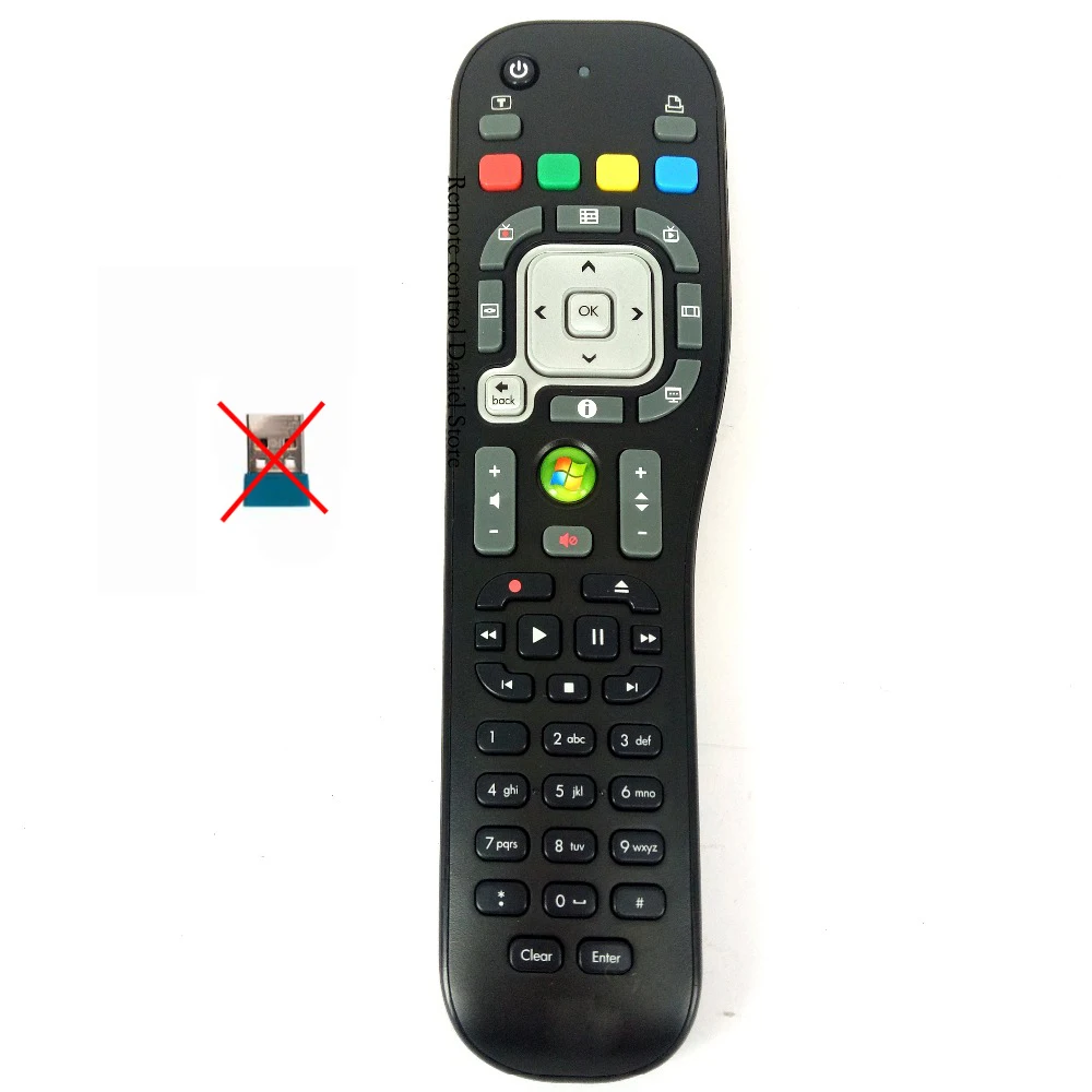 Used Original TSGH-IR03 P/N:589761-ZH1 For HP PC Media Center System Remote Control WINDOWS Desktop(NO USB) Fernbedienung | Электроника