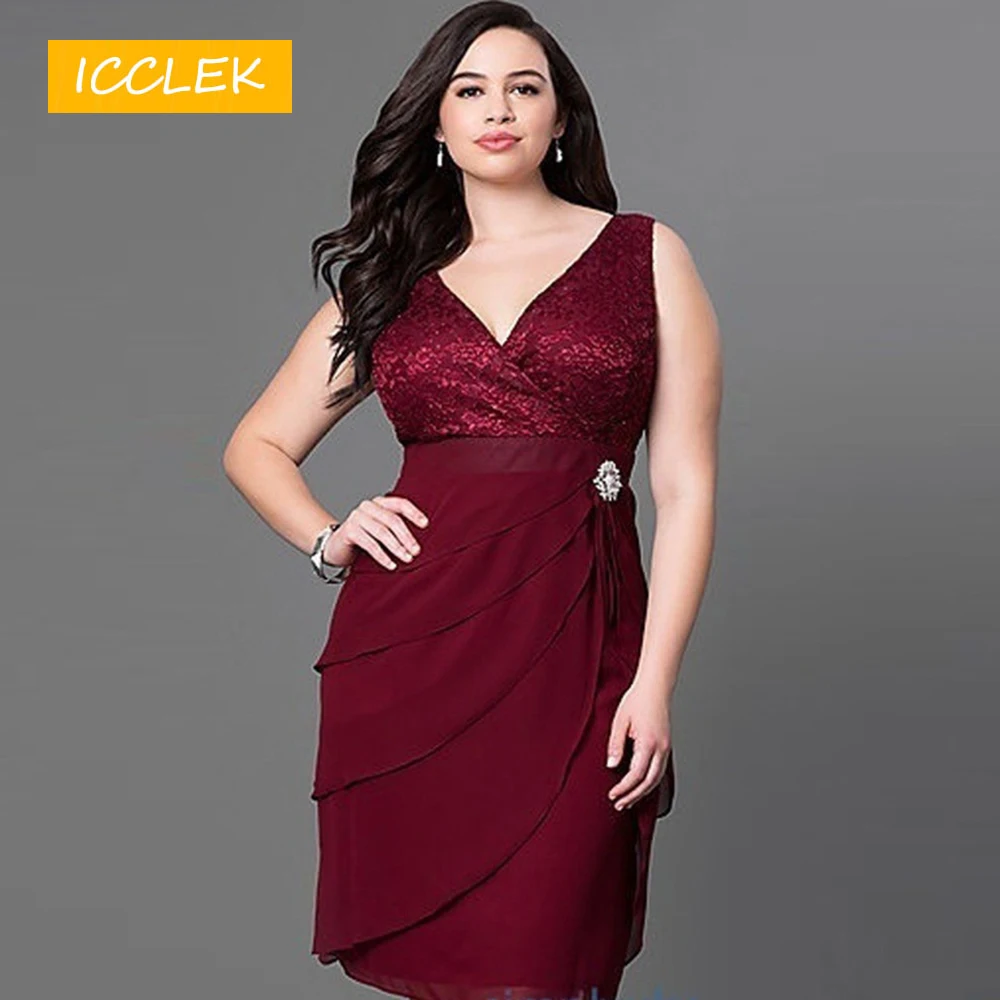 

ICCLEK 2020 S-6XL Plus Size Dress Evening Party Summer Maxi Women Dress Large Ladies Short Sleeve Floral Printed Elegant Gifts