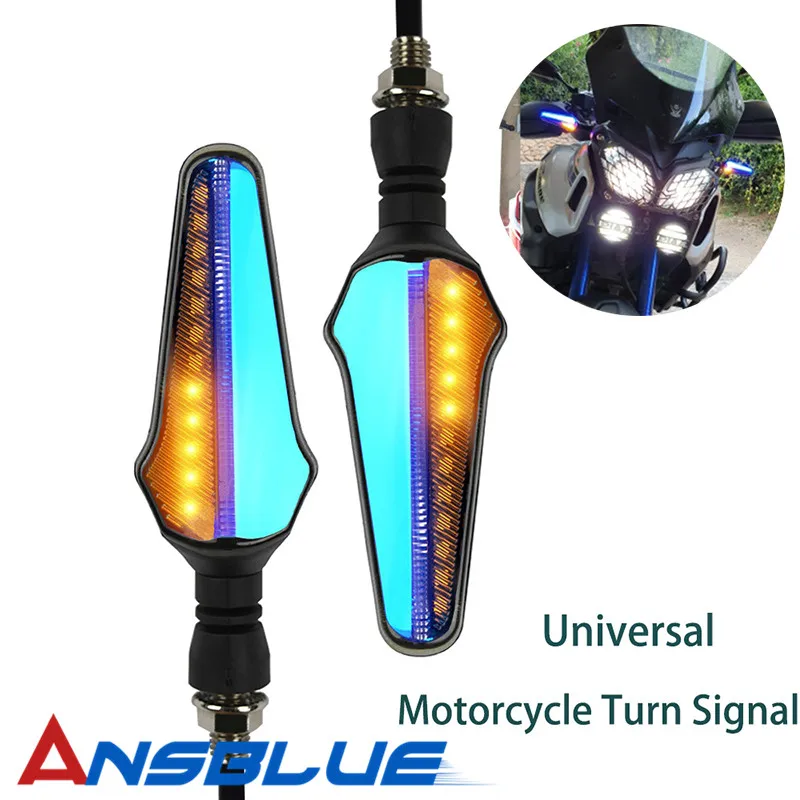 2 шт. вспышка мотоцикла светодиодный сигнал поворота для Suzuki Harley Honda Kawasaki BMW Yamaha