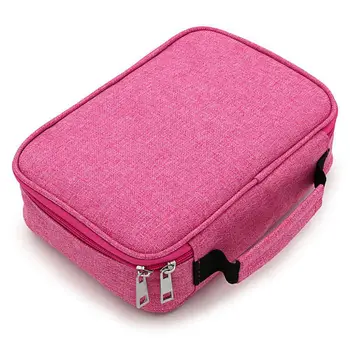 

72 Holder Pen Colored Pencil Case School Multi-functional High Capacity Zipper Pencil Bag For Student Art Supplies Pink