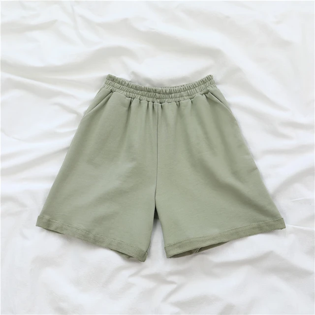 Sold Separately Womens Tracksuits 3 Piece Oversized Sweatshirt Sweatpant Sporting Shorts Sweat 3 Piece Outfit Solid Color Sets green shorts