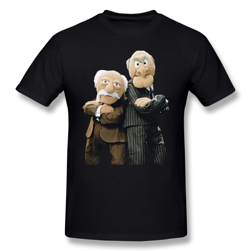 One yona Muppets футболка Statler And Waldorf модная футболка с коротким рукавом мужская футболка с принтом хлопок плюс размер футболка