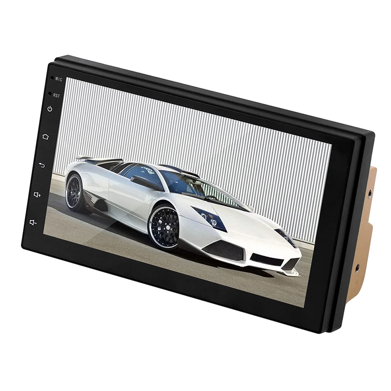 

For Android 8.1 Car radio player LCD screen 1024*600 HD Replacement Accessory Navigation Metal + ABS
