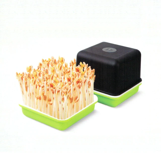 1Pc Hydroponic Bean Peanut Sprout Box Nursery Pot Pea Wheat Seedling Sprouter Garden Germination Soilless Planting Tray 2