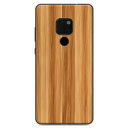 Золотой Для huawei mate 20 деревянный каменный узорчатый чехол для телефона mate 20 Мягкая силиконовая задняя крышка для huawei mate 20 водонепроницаемые чехлы - Цвет: Золотой