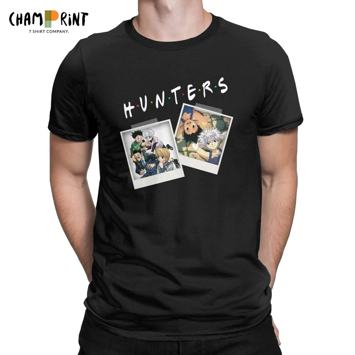 Мужская футболка Hunter X Friends Killua Hisoka HXH аниме одежда Новинка с коротким рукавом
