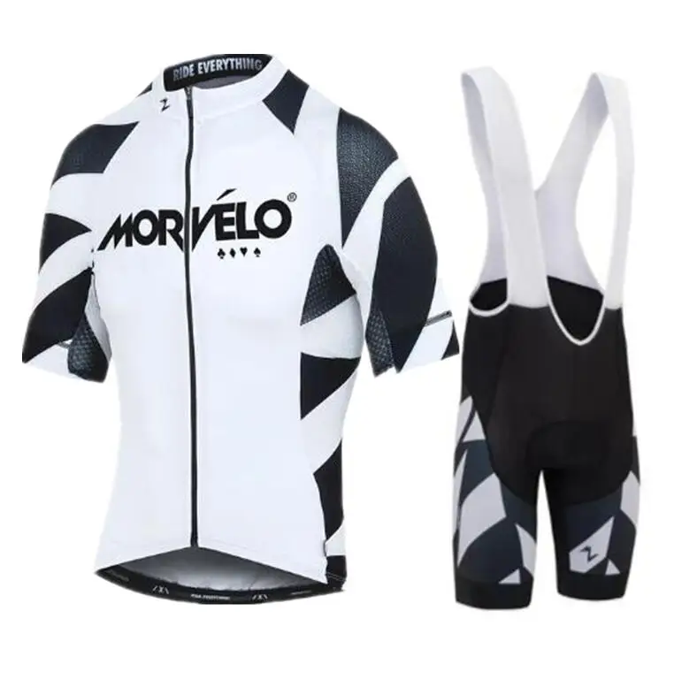 Pro Team Morvelo комплект для велоспорта комплект из Джерси для езды на велосипеде велосипедный костюм, трико Ropa Ciclismo комплект MTB Спортивная гелевая накладка - Цвет: 21