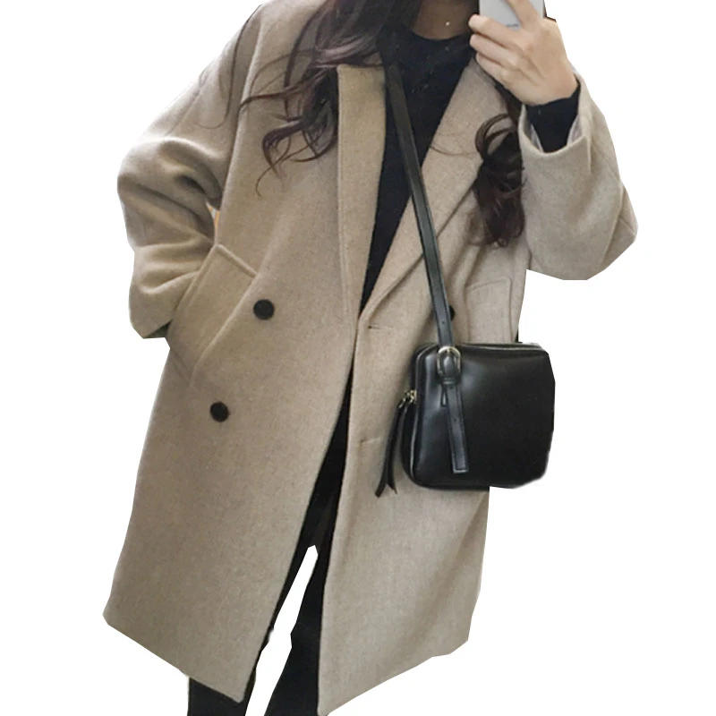 plus size cocoon coat