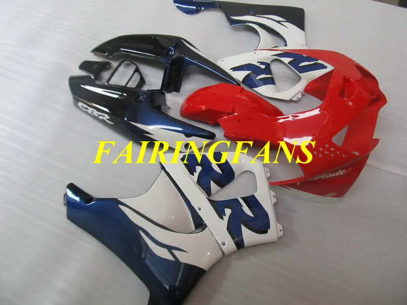 Мотоцикл обтекатель комплект для HONDA CBR900RR 919 98 99 CBR 900 RR CBR 900 RR CBR 900 1998 1999 красный синий Обтекатели+ подарки HR17