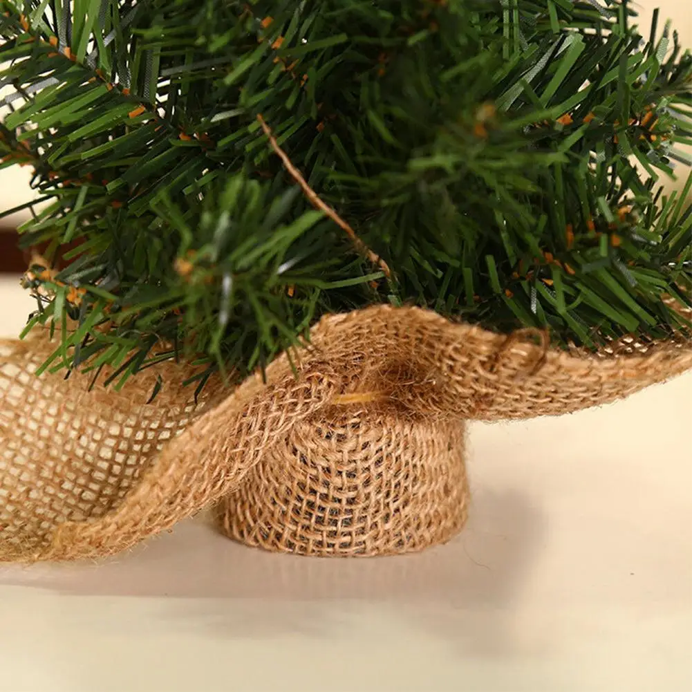 Ручной работы Рождественская елка arbol de navidad Новогодняя мини маленькая сосна adornos de navidad столовая торговый центр Декор витрины