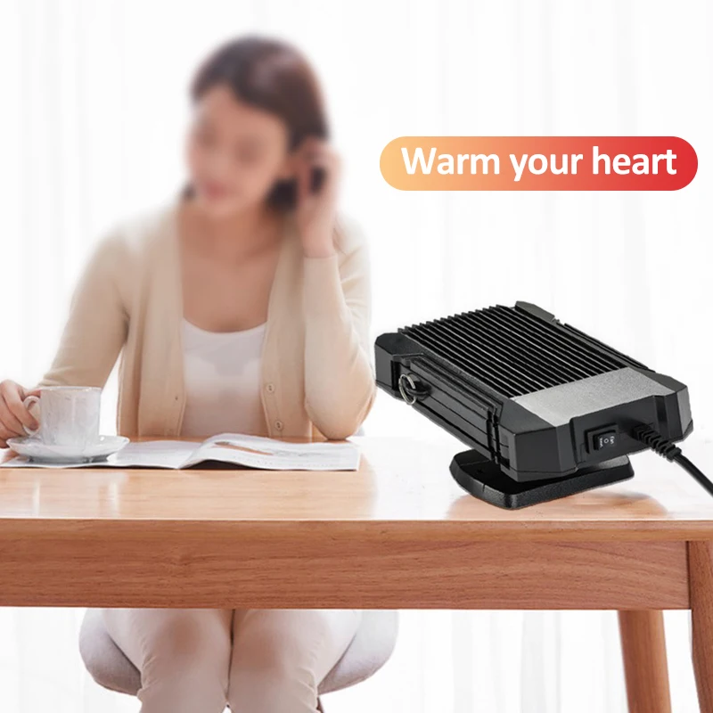 New Car Heater 2 In 1 Auto Car Heater Portable Heating/Cooler Fan Car Interior Windscreen Demister Defroster