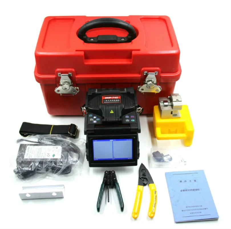 Ftth fusion splicer DVP-740/машина для сращивания оптического волокна