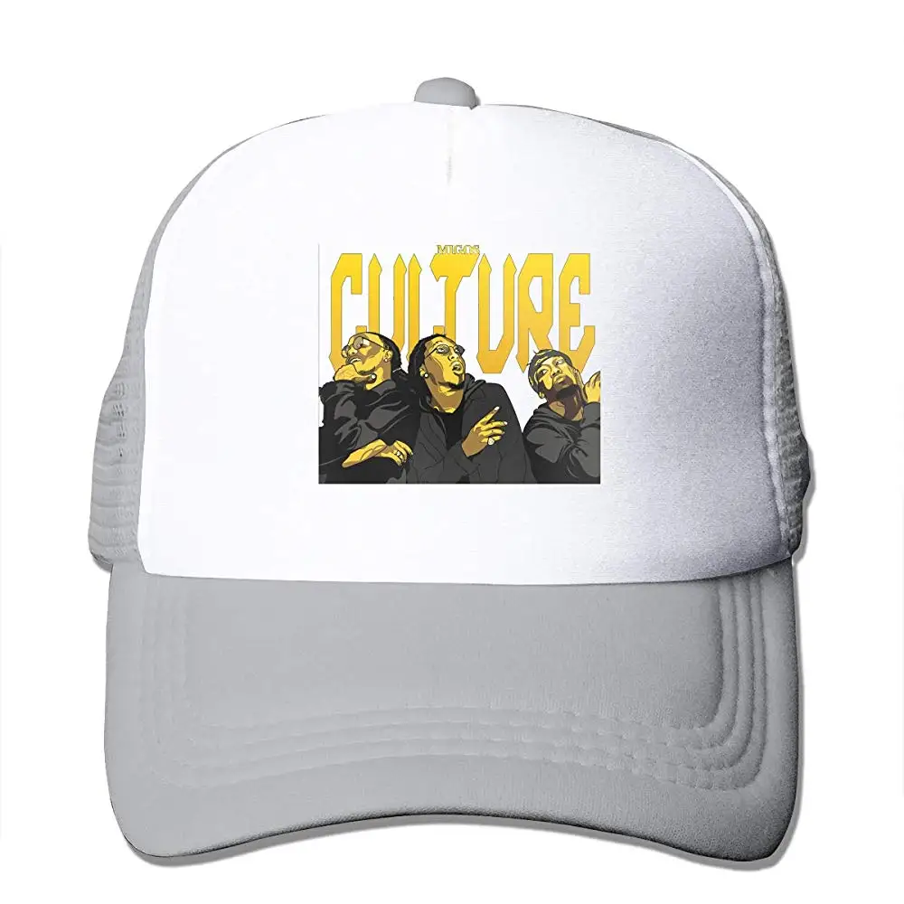 Migos-Culture, Модный логотип музыкальной группы, Кепка Дальнобойщика, бейсбольная кепка, Черная кепка для подростков и взрослых