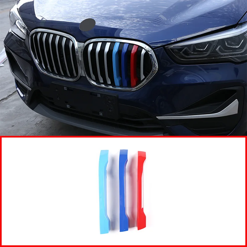 3 шт. декоративный передний гриль для BMW X1 F48 2019-2020 |