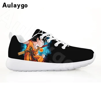

Aulaygo 3D Goku Dragon Ball Print Kids Sport Shoes For Boys Running Fashion Sneakers Childrens Trainers Shoes For Teens 2020 New