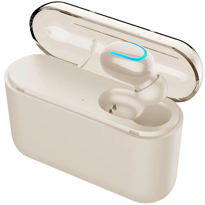 Q32 Bluetooth 5,0 наушники TWS беспроводные наушники Bluetooth наушники Handsfree Наушники игровая гарнитура телефон PK HBQ - Цвет: single yellow