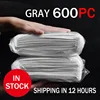 10-600pcs Mask Disposable Face Mask Gray Nonwove 3Layer Mouth Mask filter Anti Dust Breathable Protective Adult masks Fast Ship 1