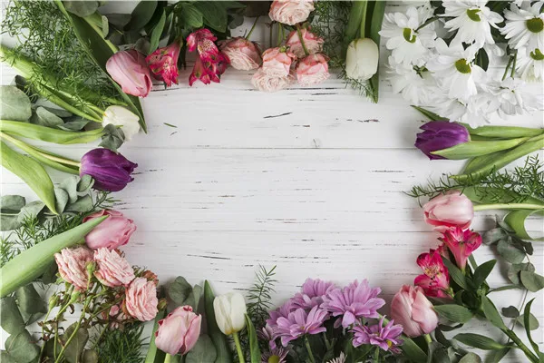 

SHENGYONGBAO Art Fabric Custom Photography Backdrops Props Flower and Wood Planks theme Photo Studio Background 20212-56